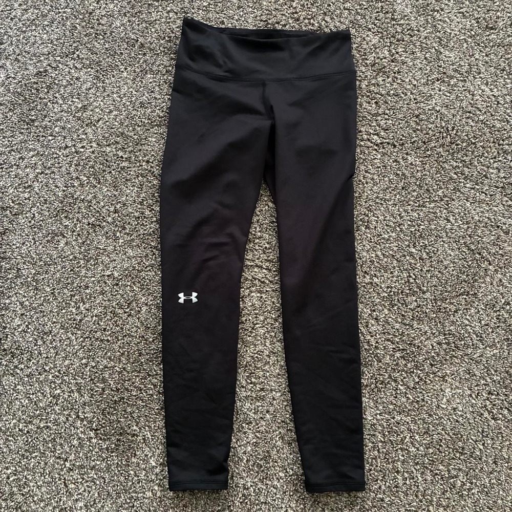 Under Armour Men's Medium ColdGear Black Compression Pants Baselayer